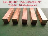 Thanh đồng đỏ 35x15mm