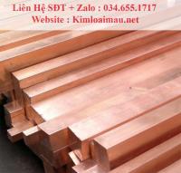 Thanh đồng đỏ 60x15mm