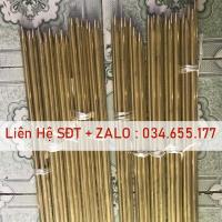 Cọc tiếp địa đồng vàng Phi 14 dài 2m
