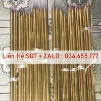 Cọc tiếp địa đồng vàng Phi 18 dài 1.5m
