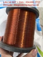 Dây đồng tráng men quấn mô tơ biến áp 0.25mm