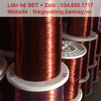 Dây đồng tráng men quấn mô tơ biến áp 1.55mm