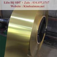 Đồng tấm vàng dạng cuộn