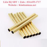 Ống đồng vàng phi 19 dày 1mm