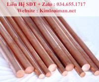 Đồng đỏ tròn đặc phi 22