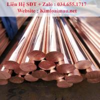 Đồng đỏ tròn đặc phi 35