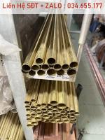 Ống đồng vàng phi 12x1mm