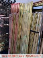 Cọc tiếp địa đồng vàng Phi 20 dài 2m4